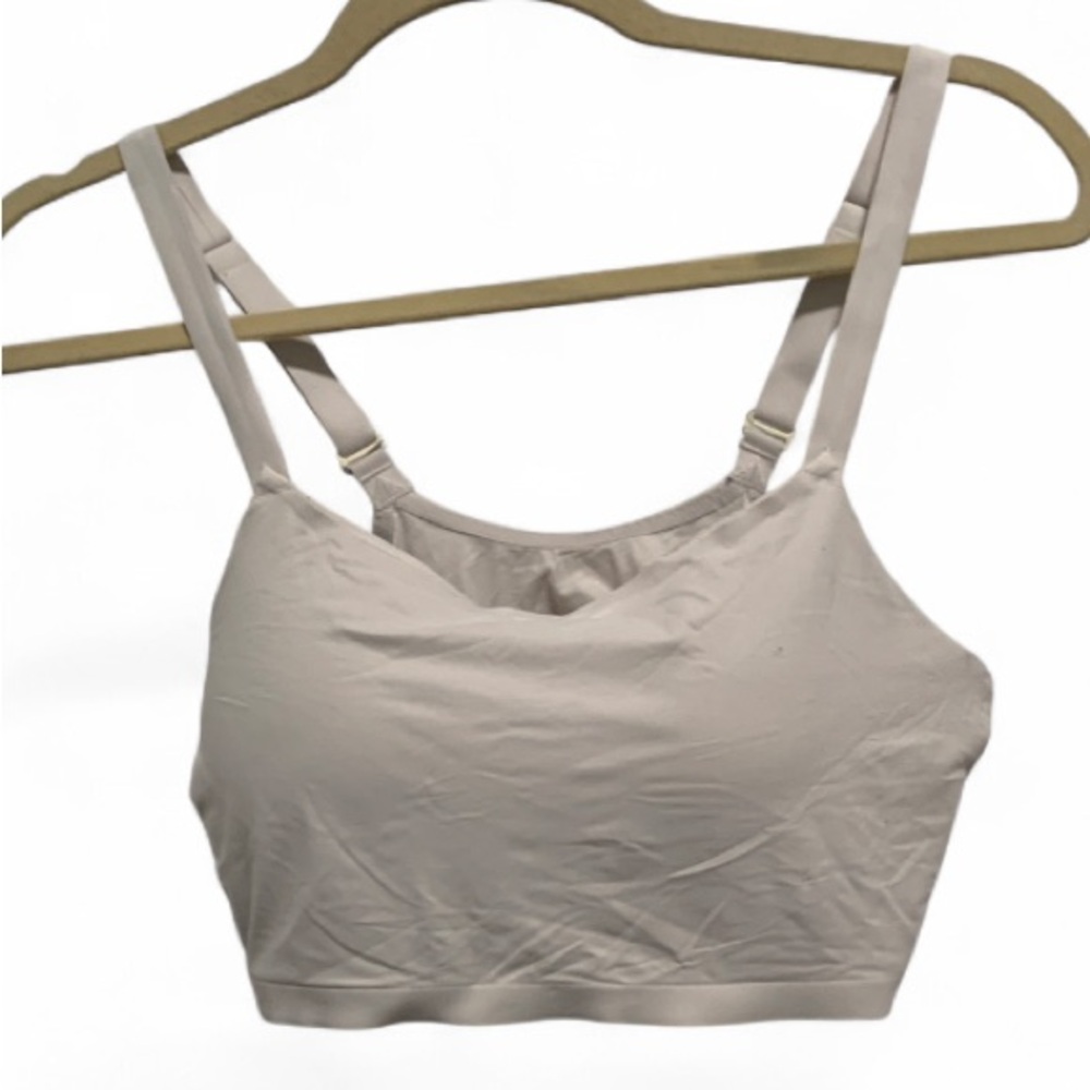 Nike White Padded Sports Bra